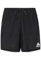 Odlo Laufhose Essential 6inch (ausgezeichnete Bewegungsfreiheit, leicht, Reißverschlusstasche) schwarz Herren